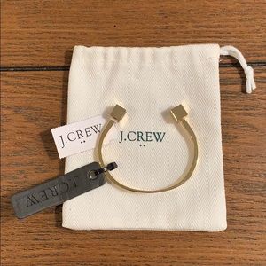 Jcrew gold bracelet with tags
